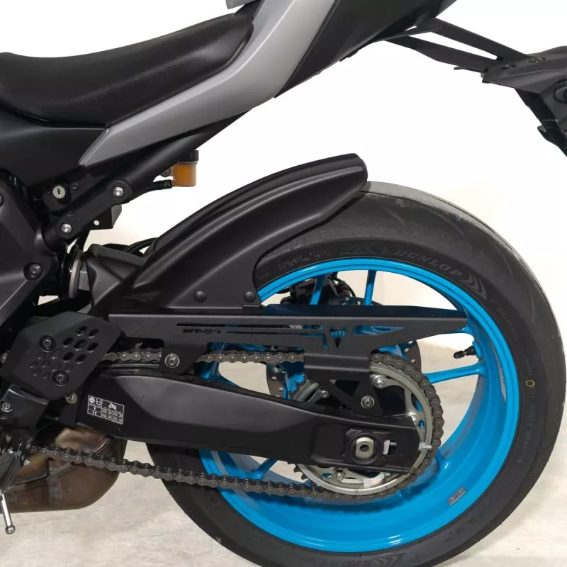 Modeer Repose-pieds Arrière Pour Moto MT07 FZ07 2014-2023 2024 2025 - Accessoires De Couleur Noire