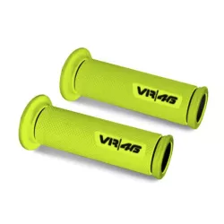Poignées Racing grip jaunes VR46 by Barracuda