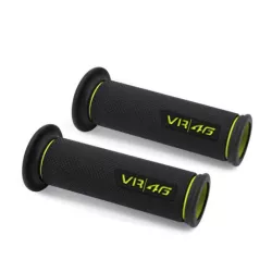 Poignées Racing grip noirs VR46 by Barracuda