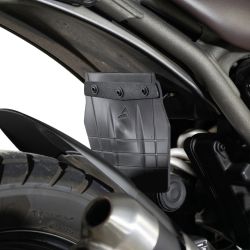 Protection cache amortisseur arrière noir Triumph Speed 400 et Scrambler 400X 2025 et +