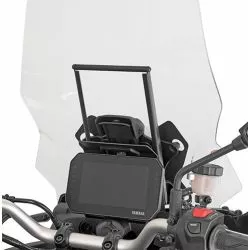 Châssis support GPS FB2175 GIVI à monter derrière la bulle sur Yamaha Tracer 9 2025 et +
