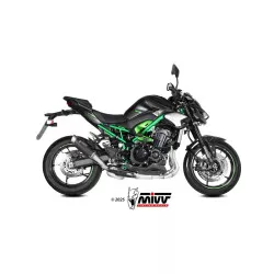 Silencieux MIVV GP Pro inox noir - Kawasaki Z900 2025
