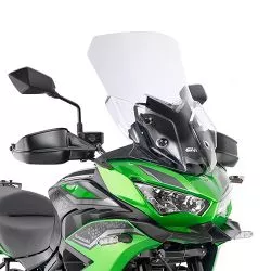 Bulle GIVI D4132ST Haute Protection (54,5cm) incolore pour Kawasaki Versys 650 2022 et +
