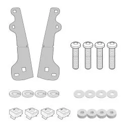Kit de fixation Givi D5129KIT pour pare-brise GIVI D5127S, D5127ST et AF5127B pour BMW F750GS et F800GS