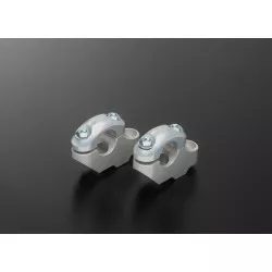 Pontets de guidon ABM décalés - 22mm