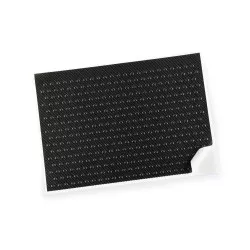 Grip de protection adhésif 4557 Puig Universel apparence Carbone avec relief gaufré
