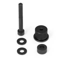 Adaptateur kit de montage Rizoma BS837B pour Rétroviseurs embout de guidon, Proguard et embout de guidon