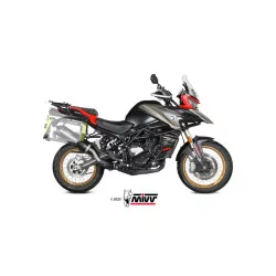 Silencieux MIVV Oval inox noir - QJ Motor SRT 800 S / X / SX 2024