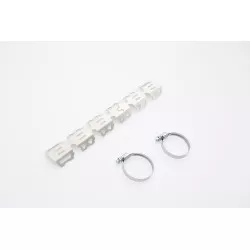 Protection de collecteurs déchappement Gris. Univ. Pour collecteurs déchap. Ø 32-50mm