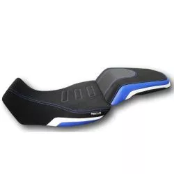 Housse de selle confort Isotta couleur BLEU pour Voge DSX525 2023 et +