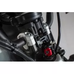 Rehausseur de guidon h20 mm. Noir. Yamaha XSR 700 (16-).