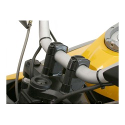 Rehausseur de guidon diamètre 28mm et hauteur 30mm Noir BMW R1200GS 2004-2007