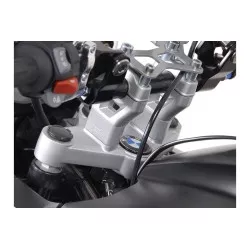 Réhausseur de guidon hauteur 30mm SW-MOTECH Gris pour BMW R 1200 GS 2008 et +