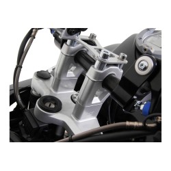 Réhausseur de guidon hauteur 30mm SW-MOTECH Gris pour BMW R 1200 GS 2008 et +