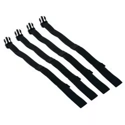 Lot de 4 sangles de rechange Pyramid pour sac de voyage