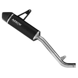 Silencieux INDY RACE ARROW 72670AKN Aluminium "Dark" Zontes 703F 2025 et +