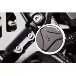 Kit de bouchon de cadre Noir BMW R 1200 GS LC / Adventure 2013 et + / R 1200 RT 2014 et +