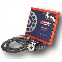 Axring - Kit Chaine Origine Honda CR-F 450 R 2019-2023 - 13x49 520 Couronne Acier - 114 Maillons Sans Joints Toriques