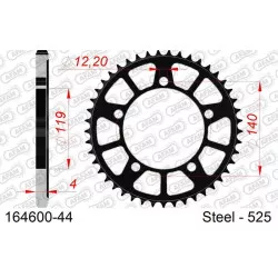 Kit chaîne AFAM 525XHR3 17/47 - Super-renforcé - couronne standard - BMW M 1000 R 2023-2025