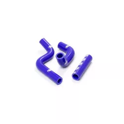 Durites de radiateur SAMCO Bleu - 3 pièces - Kawasaki KX85 2001-2013 