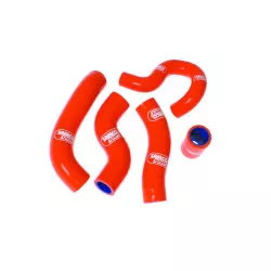 Durites de radiateur SAMCO Orange - 5  pièces - Husqvarna FC 450 2014-2015, FE 450/501 2014-2016, KTM 450/500 EXC 2012-2016