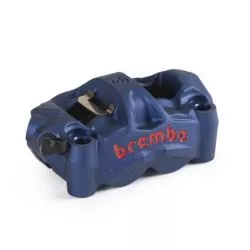 Étrier de frein Avant Droit BREMBO M50 120A88589 - Ø30mm - Bleu - Entraxe 100 mm