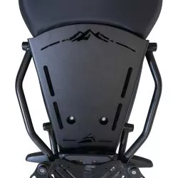 Porte bagage passager Pyramid noir mat Royal Enfield Himayalan 450 2023 et +