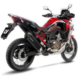 Silencieux LeoVince LV-12 R BLACK EDITION pour Honda CRF1100L Africa Twin / Adventure Sport