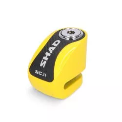 Bloque disque Shad SC21 Jaune 6mm - Antivol moto et scooter