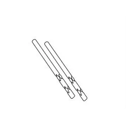 2 tiges de charnière 200452R pour top case Shad Quad ATV 80