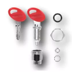 Kit de clés + serrure pour top case Shad SH23, SH26, SH29, SH33, SH34, SH39, SH40, SH44, SH45, SH46, SH47 et TR41