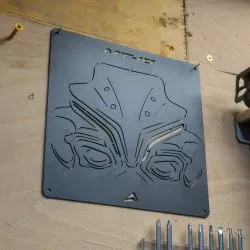 Plaque métallique Pyramid Yamaha MT10 / SP (Gen 2)