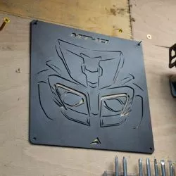 Plaque métallique Pyramid Yamaha MT10 / SP (Gen 1)