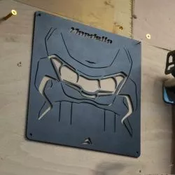 Plaque métallique Pyramid Moto Guzzi V100 Mandello