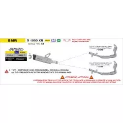 Collecteur racing ARROW 71751MI pour BMW S1000XR 2020 et +