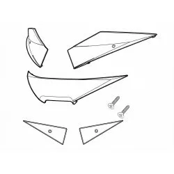 Catadioptre de rechange pour top case Shad SH39