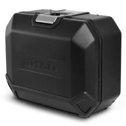 Valise latérale gauche aluminium SHAD TERRA TR36 BLACK EDITION, volume 36 litres