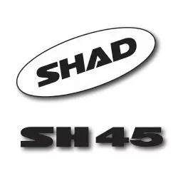 Autocollants de rechange pour top case SH45