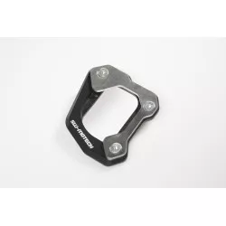 Extension de pied de béquille latérale Noir/Gris SW-MOTECH pour BMW F650GS Twin, F800GS / Adventure, Husqvarna TR650 Strada et T