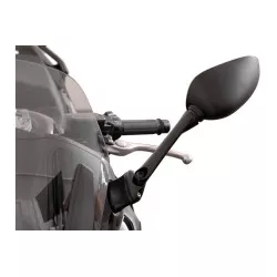 Extension de rétroviseur Profile. Noir SW-MOTECH pour Honda CBF600S 2008-2013, CBF1000 2006-2009, CBF1000F 2009-2015