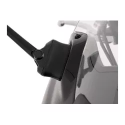 Extension de rétroviseur Profile. Noir SW-MOTECH pour Suzuki GSF650S 09, GSX650F 07-16, GSF1250S  07, GSX1250F 09