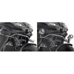 Kit d'attaches spécifiques LS4114 GIVI pour les projecteurs halogene S310, S320, S321 pour Kawasaki 650 Versys 15 et +