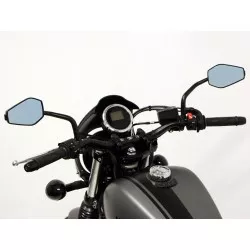 Kit de montage guidon 28 mm ABM Booster pour Yamaha XV 950 Racer 2016 et +