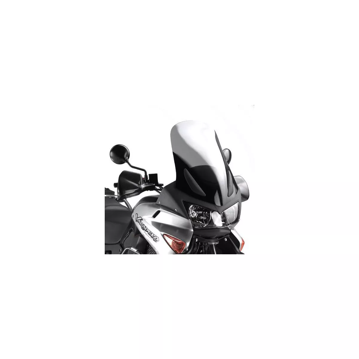 GIVI Fume Windscreen Fairing For Honda Transalp XL650 V (2000-2006) - KAPPA Smoked Screen