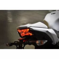 Dosseret capot de selle TOP BLOCK pour Kawasaki Z650 2017 et +