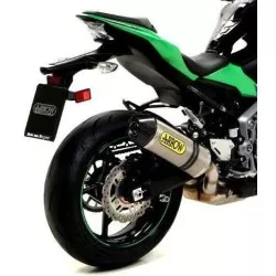Silencieux RACE-TECH ARROW 71856PK titane pour Kawasaki Z900 2017 et +