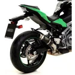 Silencieux GP2 ARROW 71531GPI Nichrom Dark pour Kawasaki Z900 2017 et +
