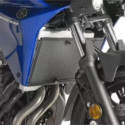 Grille de radiateur spécifique PR2130 GIVI en acier inox peinte en noire pour Yamaha Tracer700 2016-2017