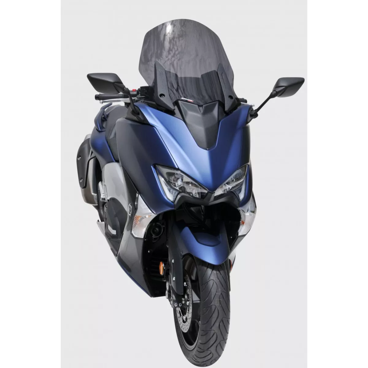 Pare-Brise Noir Pour Yamaha Tmax 530 (2012-2014) - ABS - Dimensions 410x398 Mm - C-FUNN