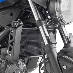 Grille de radiateur spécifique PR3111 GIVI en acier inox peinte en noire pour Suzuki SV650 2016-2017